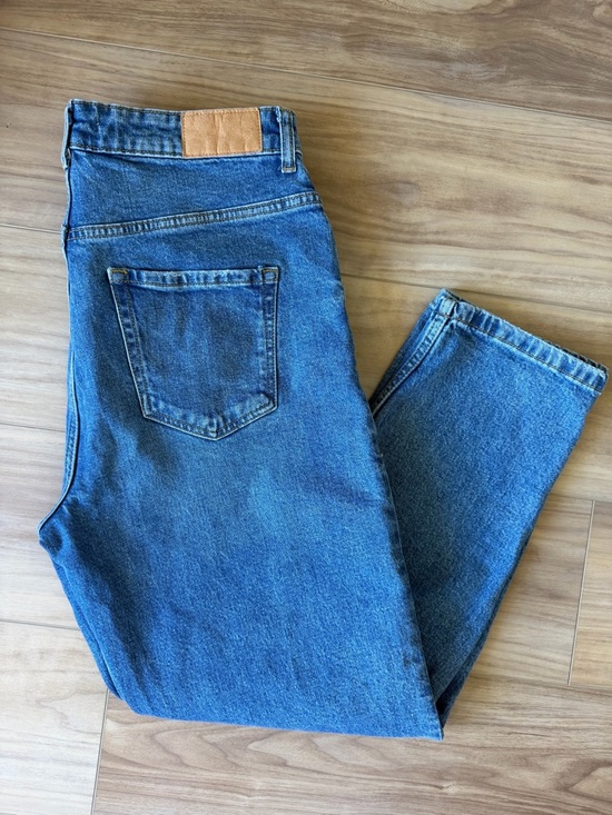 Zara Denim - TRF Mom Fit Comfort Jeans -Navy Blue